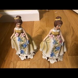 Antique glass dolls